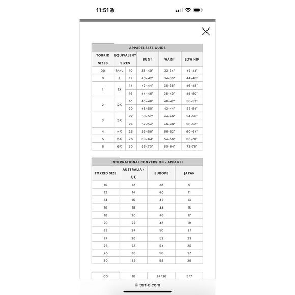 Torrid Women Chambray Denim Button Down Long Sleeve Plus Size: 6X - Picture 8 of 8